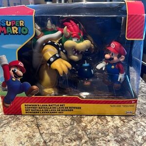 Brand new Super Mario Bowser Lava set